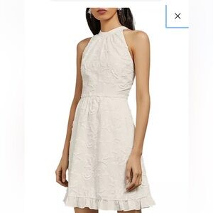 Ted Baker Cream Lorene A-Line Cocktail Dress Ted size 2